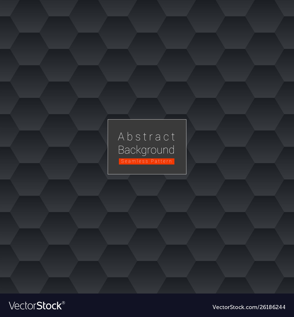 Dark Hexagonal Pattern