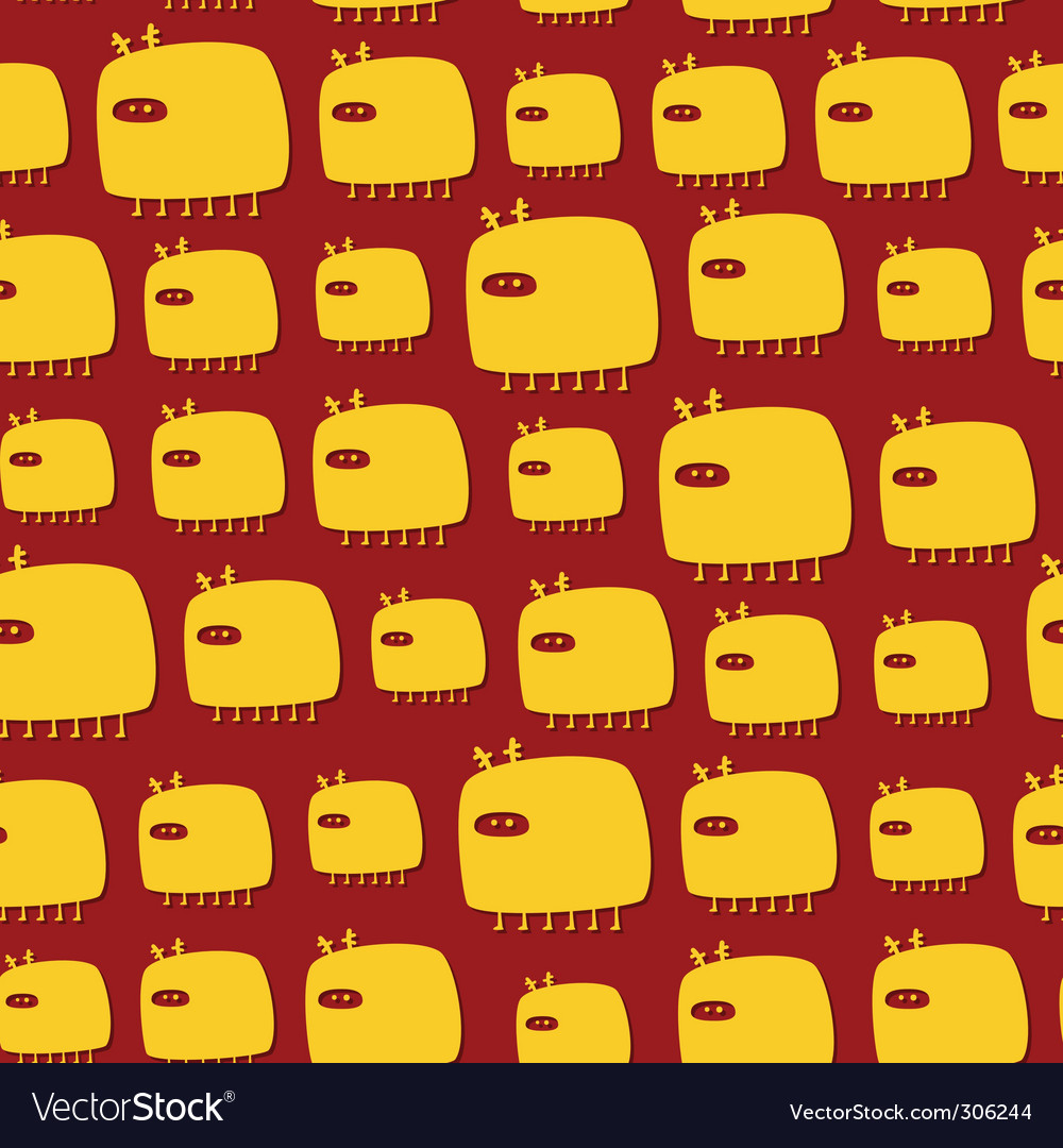 Monster Pattern Repeat