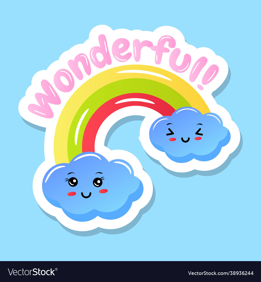 Rainbow sticker