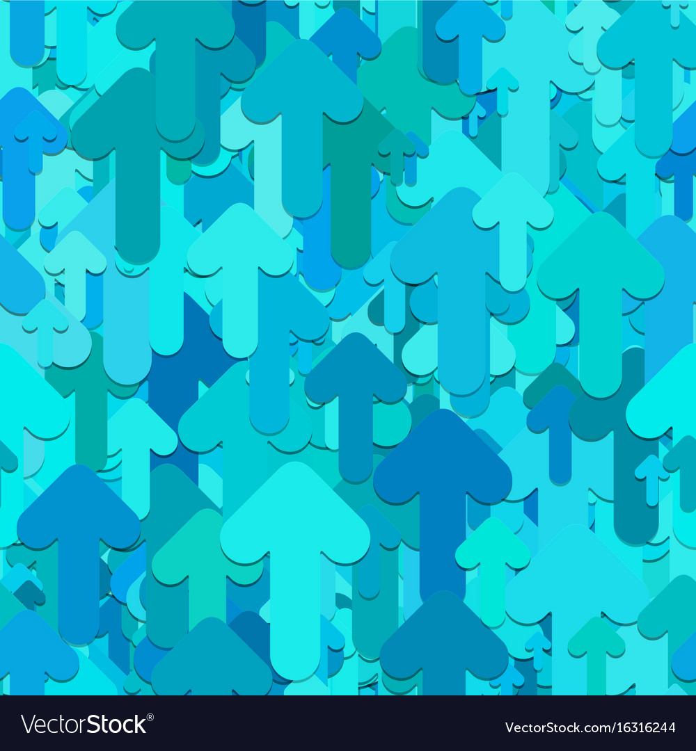 Seamless arrow background pattern - design from