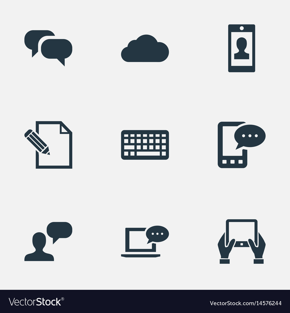 User Icons - Simple Profile & Communication