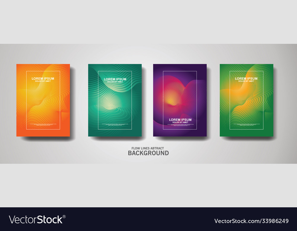 Abstract flow lines pattern background