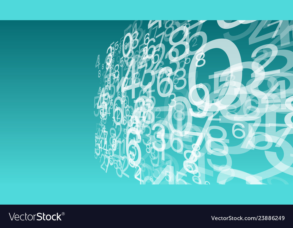 Digital data management machine learning process vector image Digital data management machine learning process