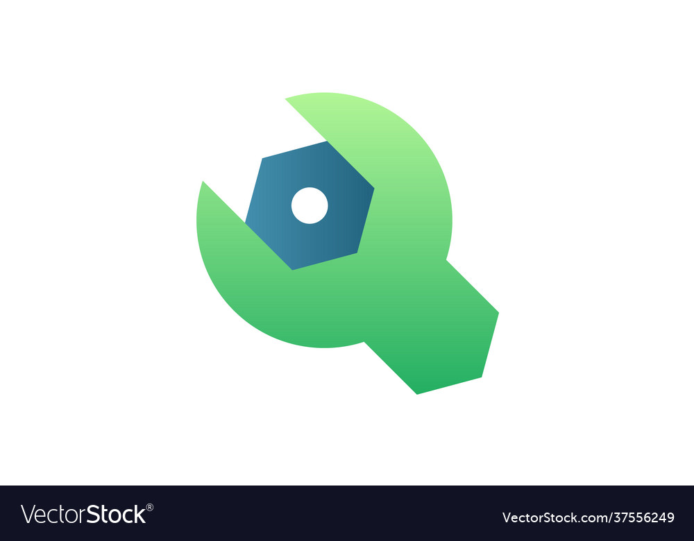 Gear setting configuration single isolated icon vector image Gear setting configuration single isolated icon