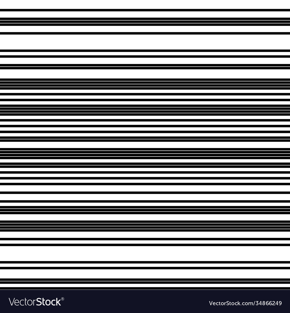 Seamless pattern with horizontal black lines