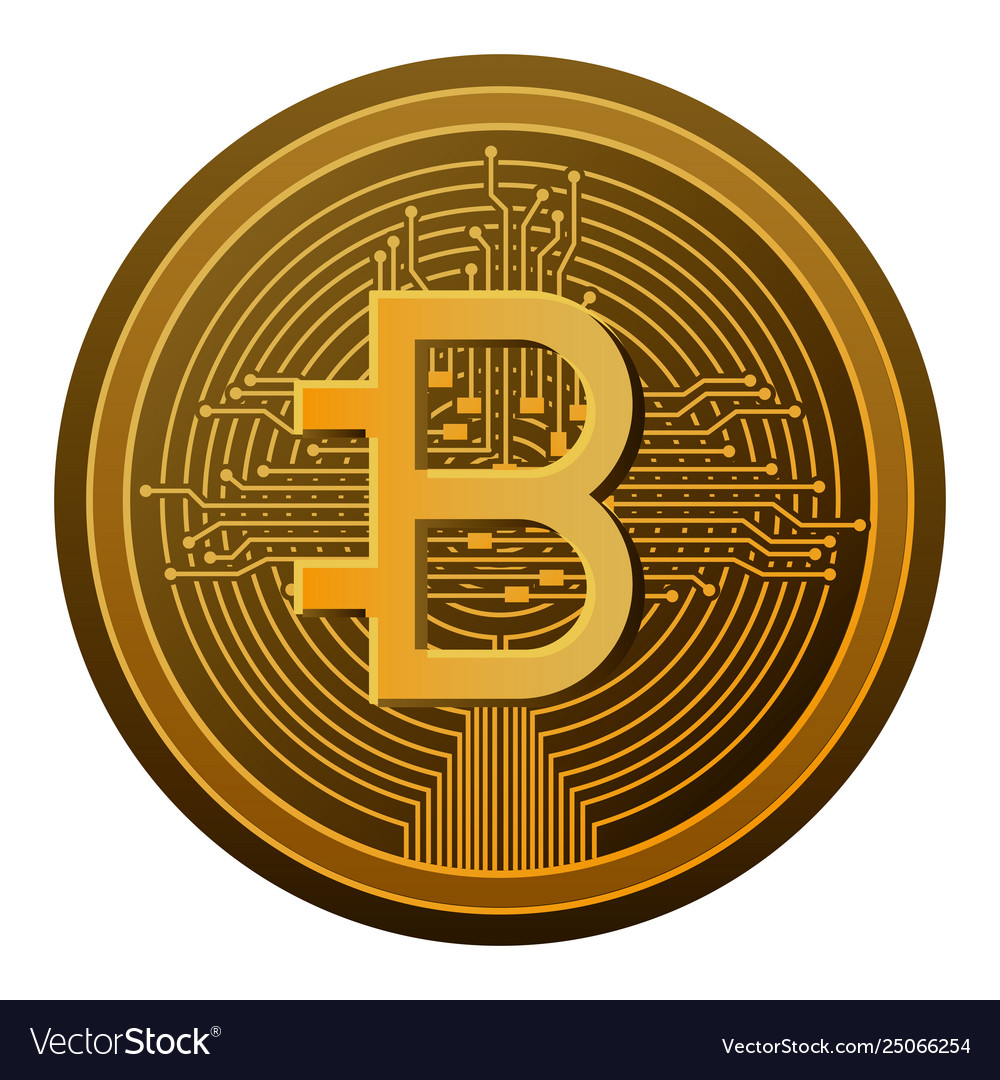 Bitcoin with circuit lines commerce technology