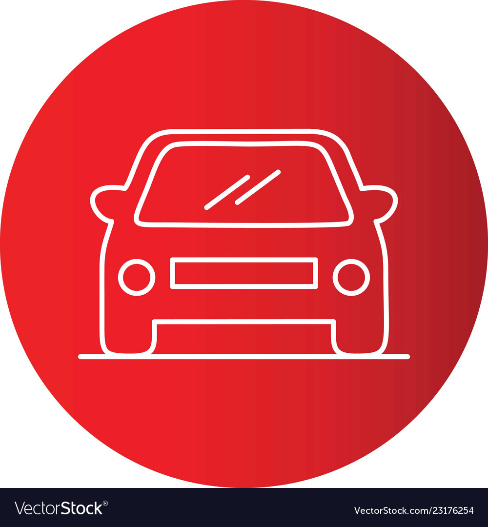 Gradient line circle perfect icon or pigtogram