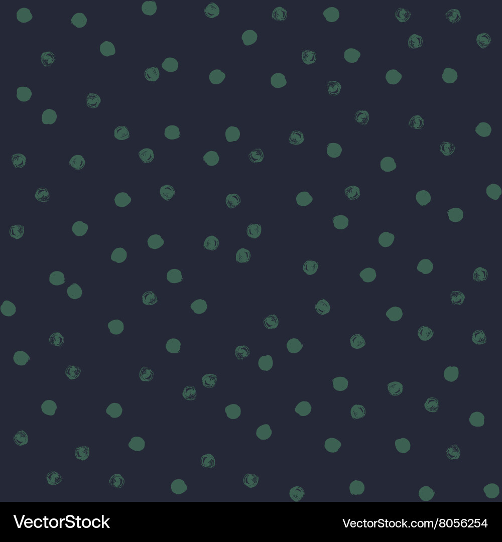 Seamless polka dot pattern Royalty Free Vector Image
