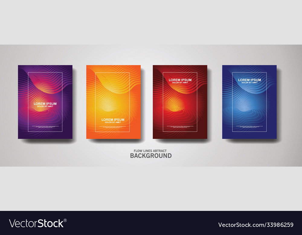 Abstract flow lines pattern background
