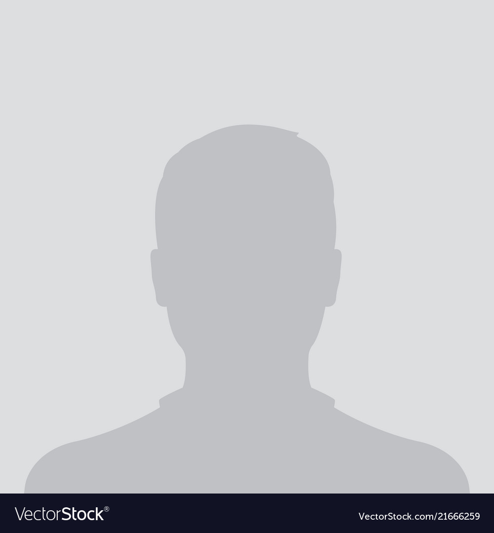 Default avatar photo placeholder profile icon Vector Image