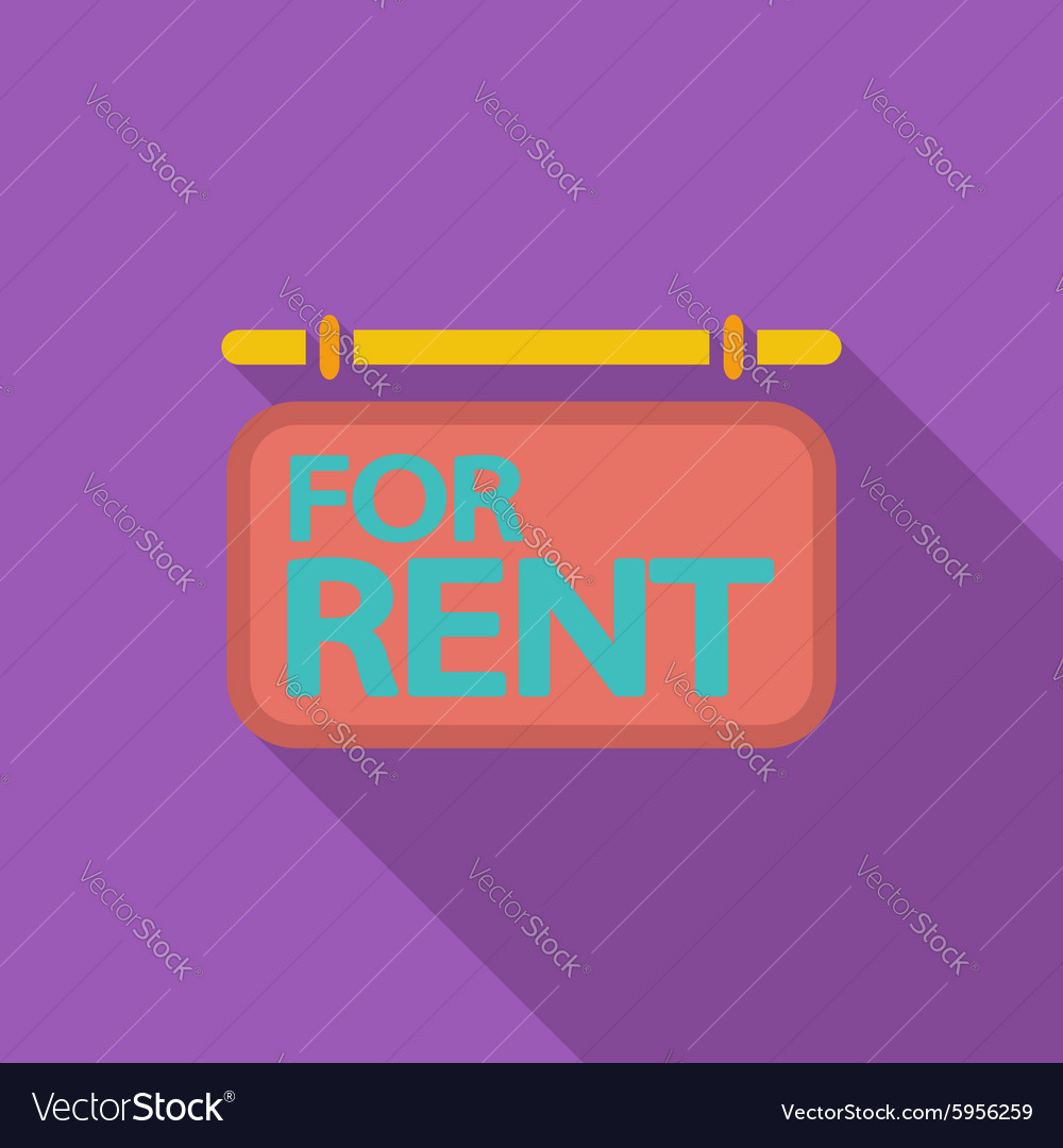 For rent single icon