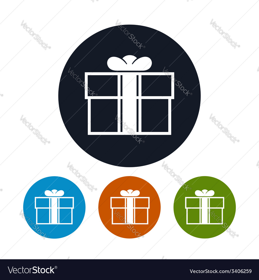Gift box icon
