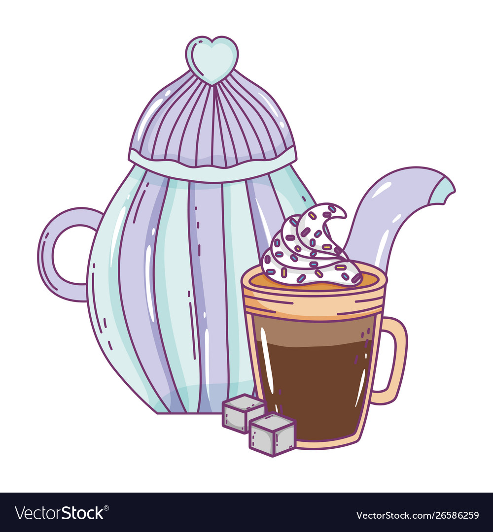 Isolated coffee pot design