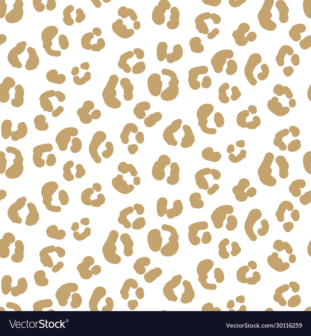 Leopard Spot Seamless Pattern