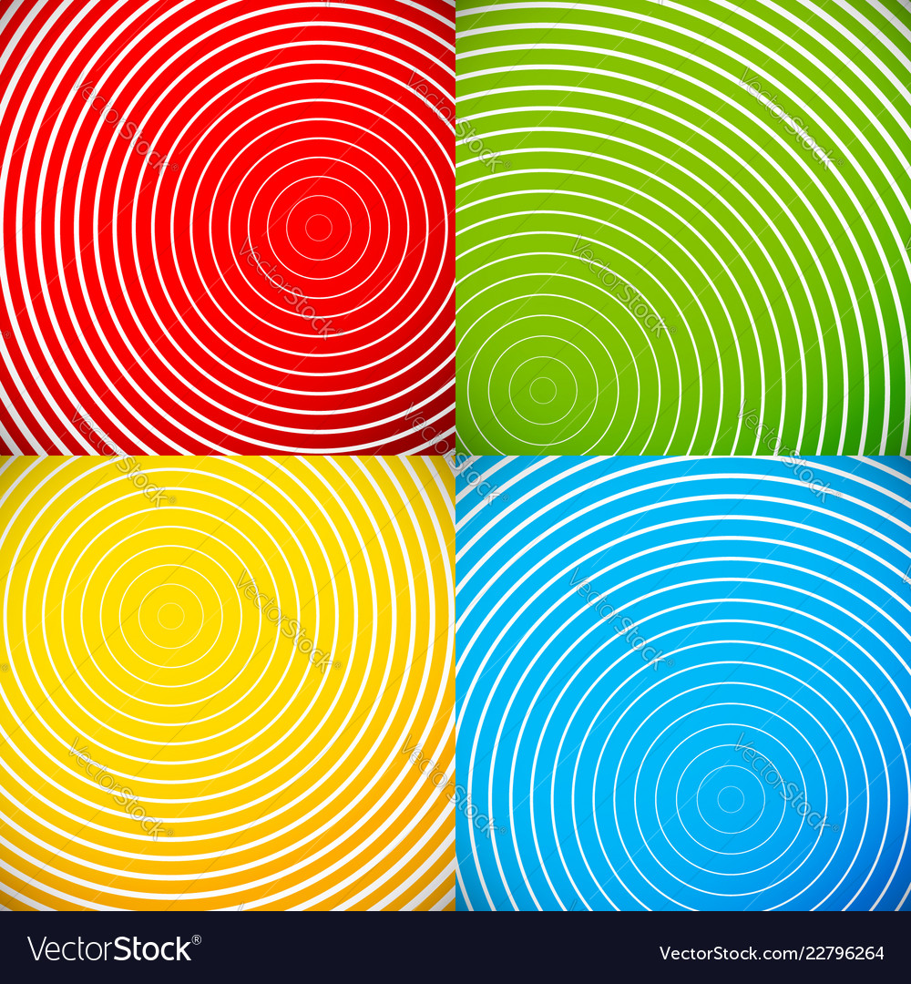 Concentric circle elements backgrounds abstract vector image Concentric circle elements backgrounds abstract
