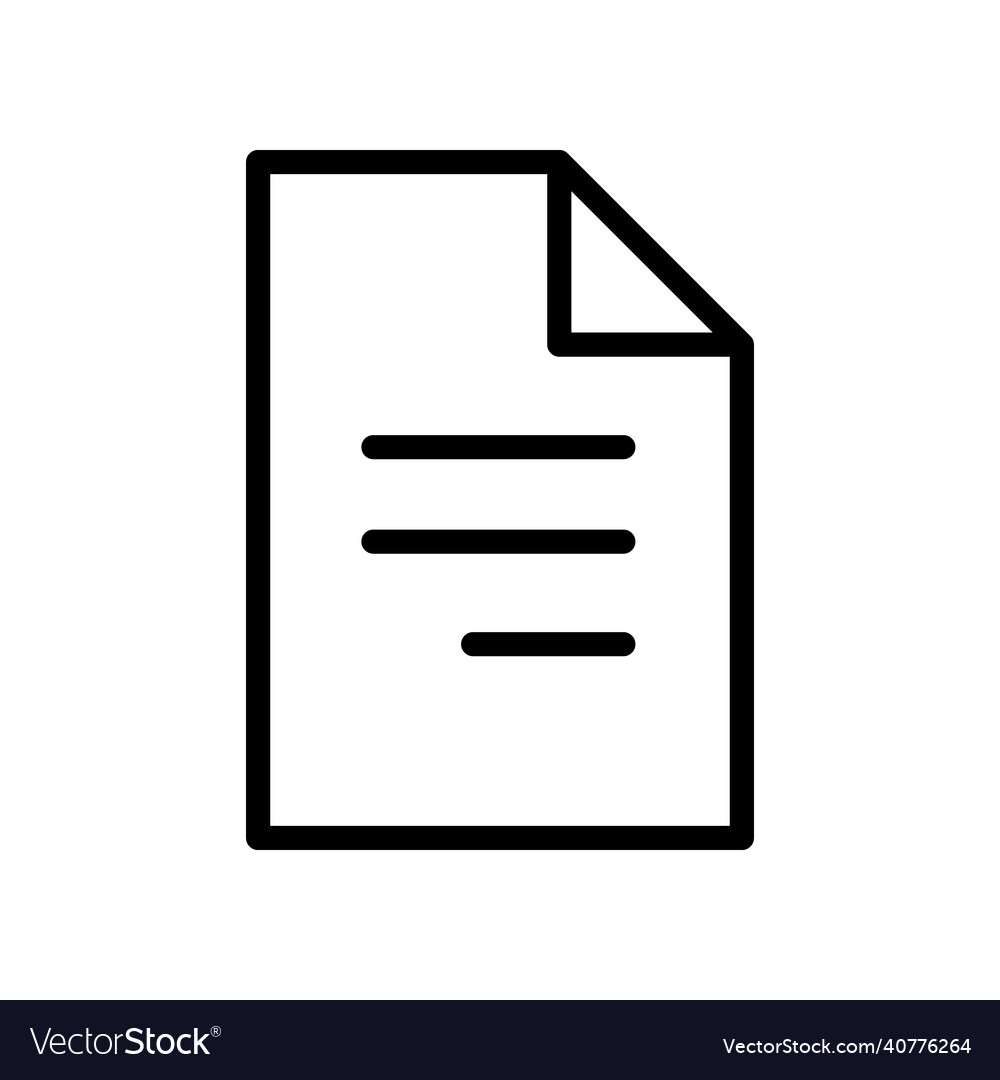 Document file page paper write icon