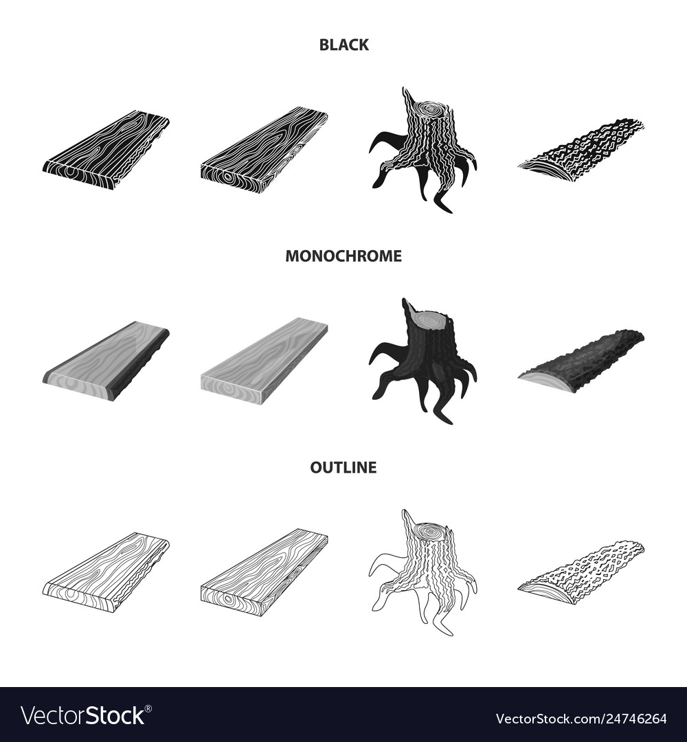 Isolated object tree and raw icon collection