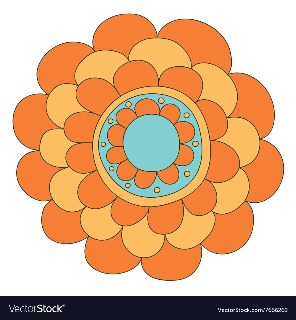 Abstract floral ornament