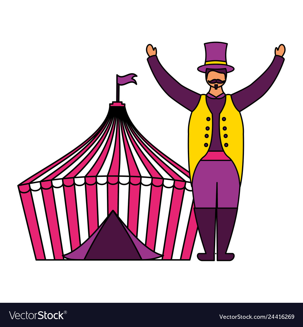 Circus fun fair Royalty Free Vector Image - VectorStock