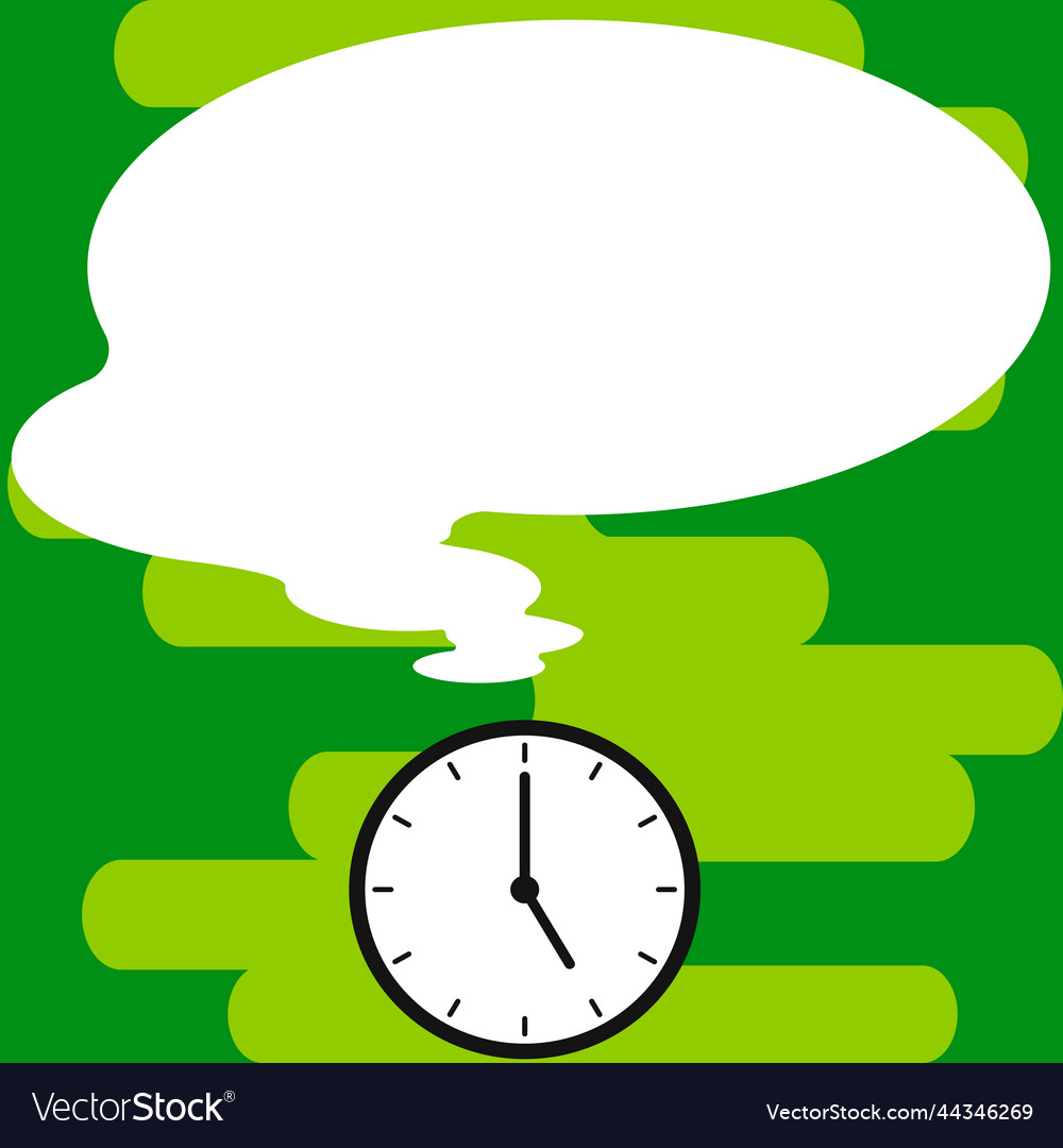 Presenter with conversation bubble showing new vector image Presenter with conversation bubble showing new