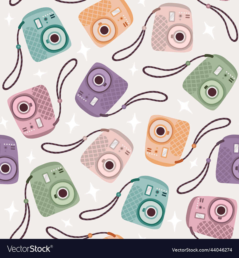 Instant cameras pattern