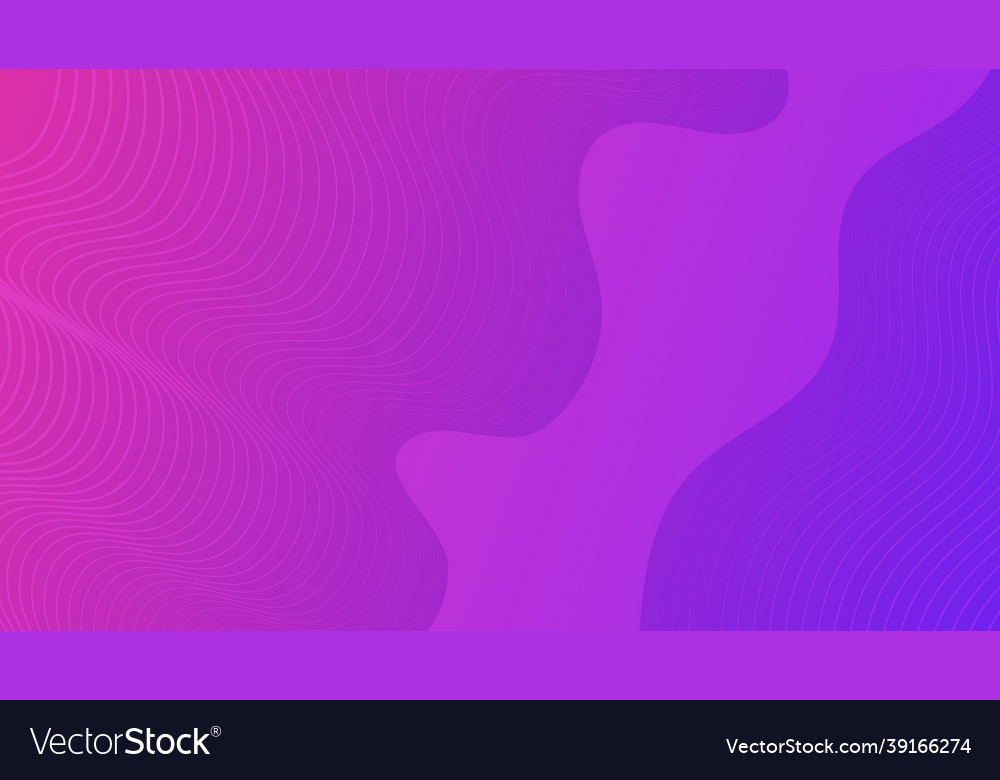 Modern colorful gradient background with wave Vector Image Modern colorful gradient background with wave