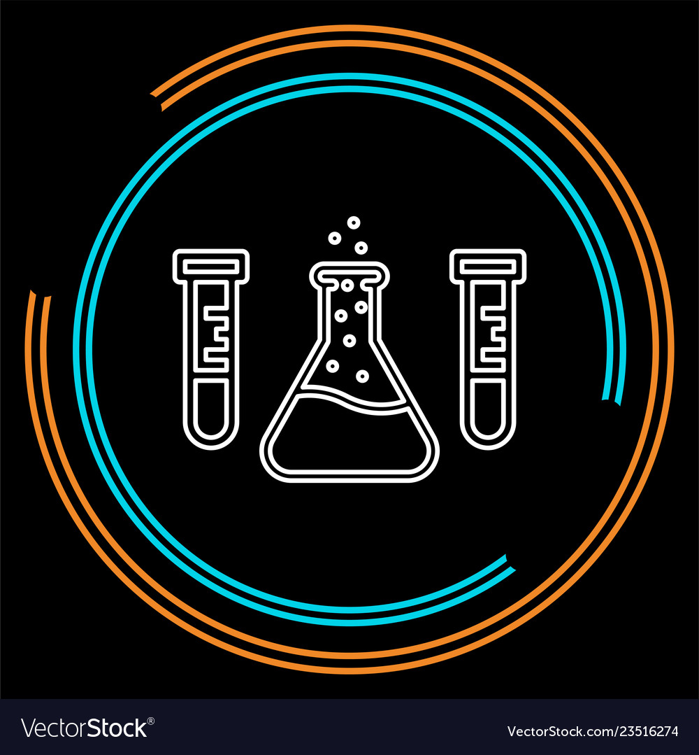 Science lab flask - laboratory tubes