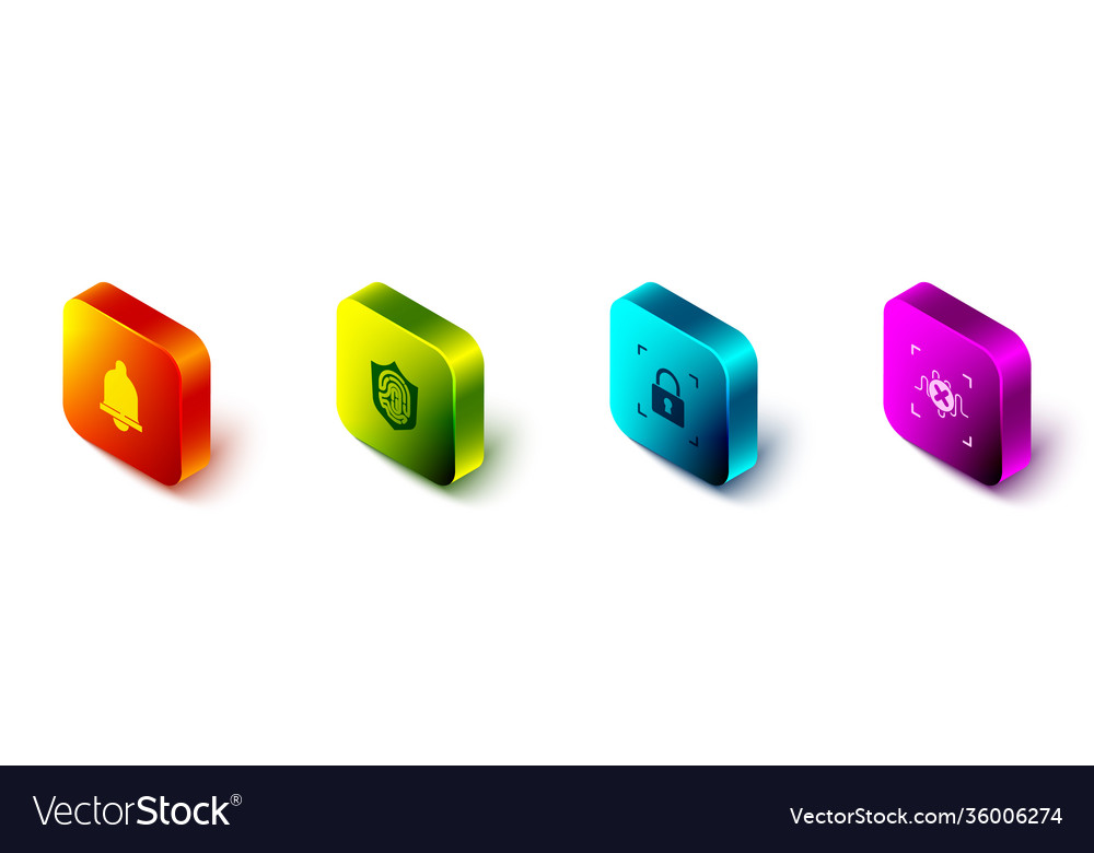 Set isometric motion sensor fingerprint in shield