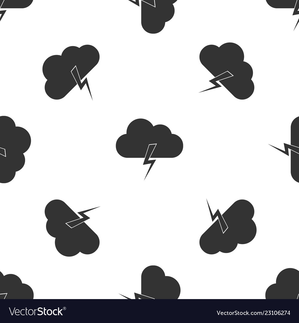 Storm Cloud Lightning Pattern