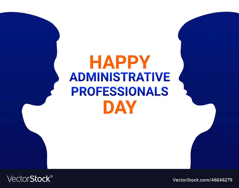 Happy administrative professionals day Royalty Free Vector