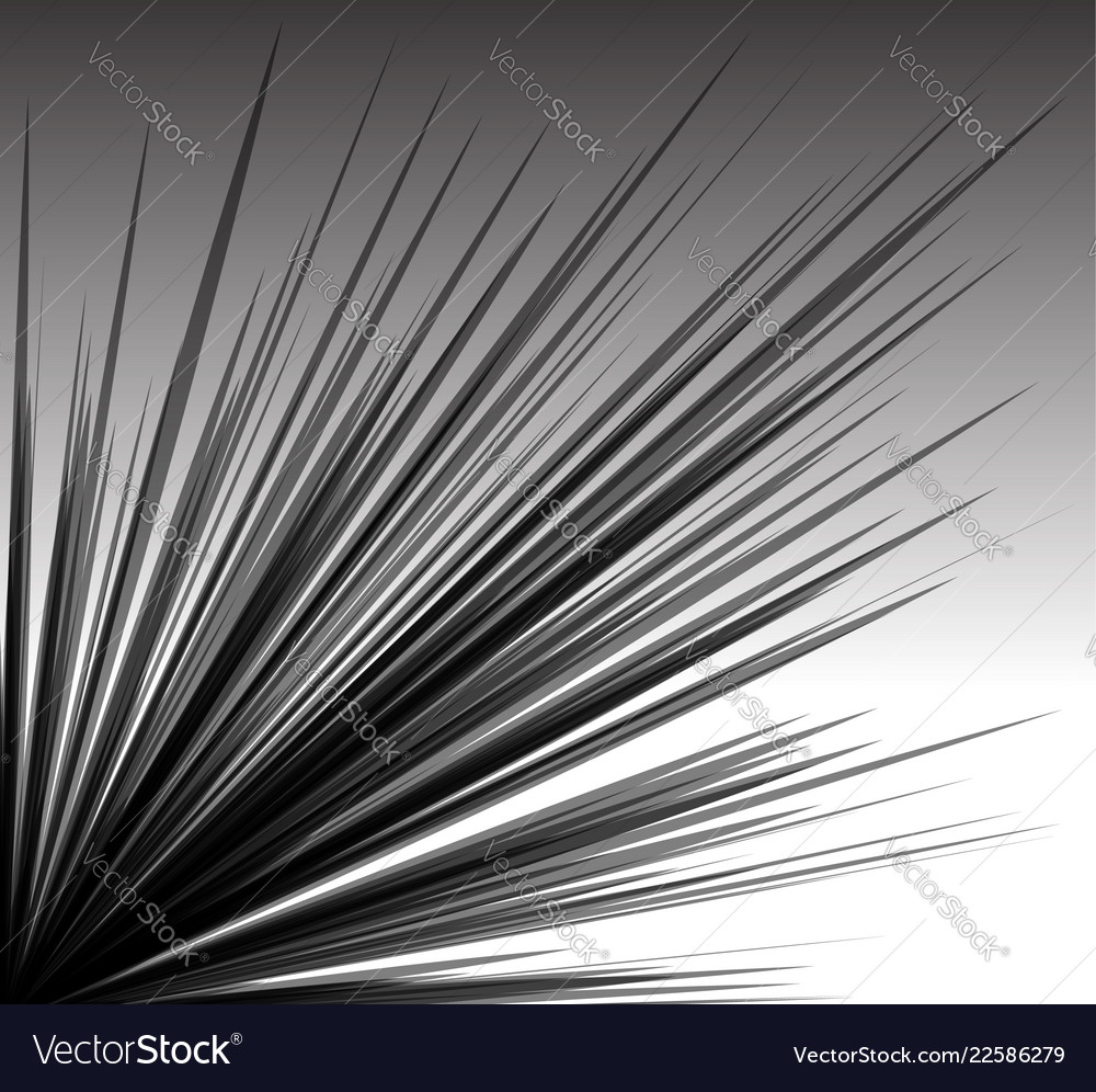 Radial lines explosion burst element w Vector Image Radial lines explosion burst element w