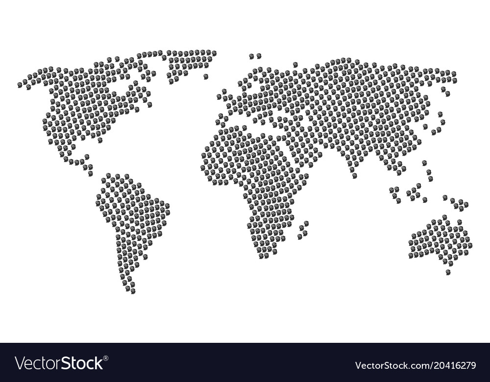 Worldwide atlas pattern of intellect gears items