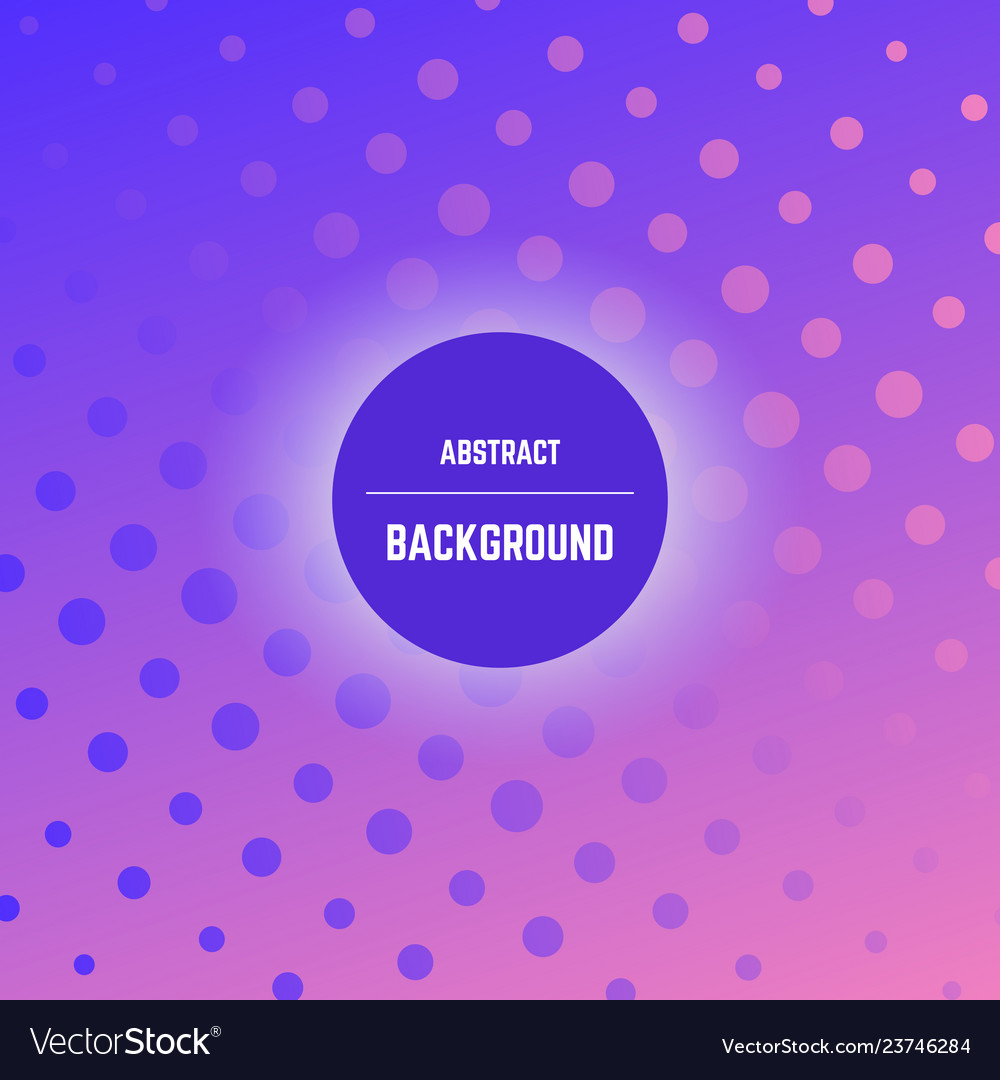 Abstract colorful background with dots vector image Abstract colorful background with dots