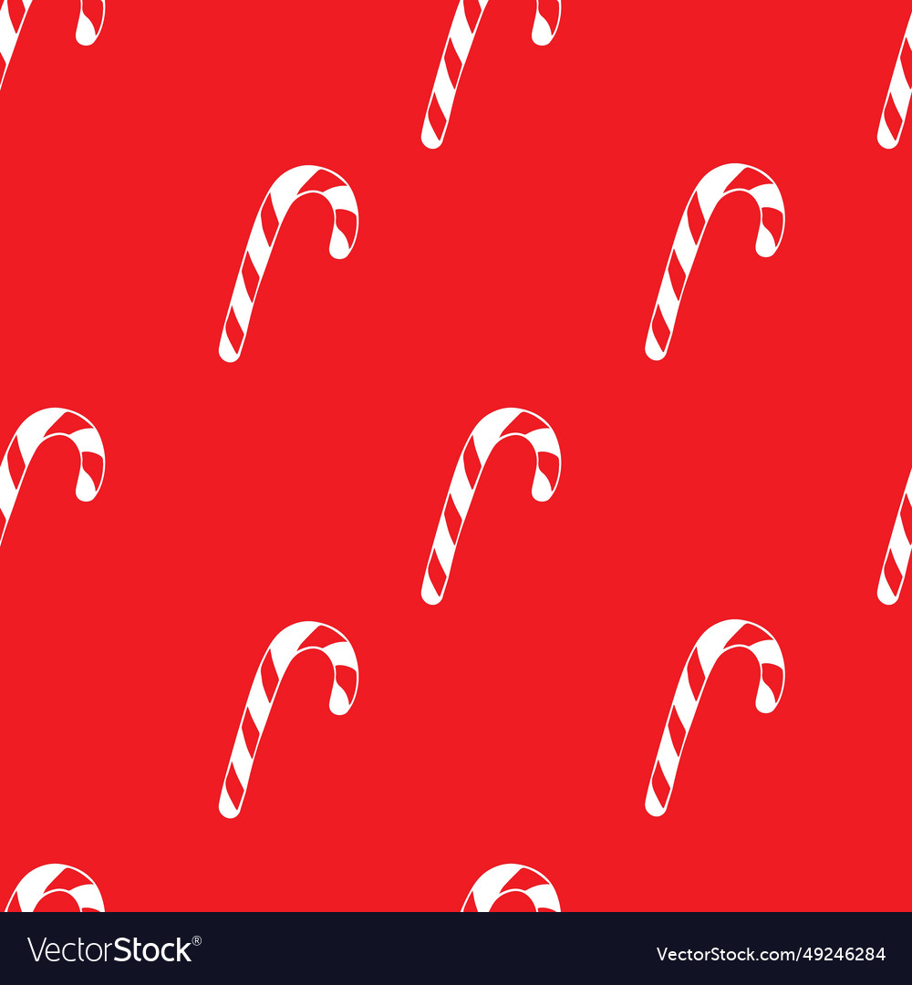 Christmas and new years candy cane Royalty Free Vector Image