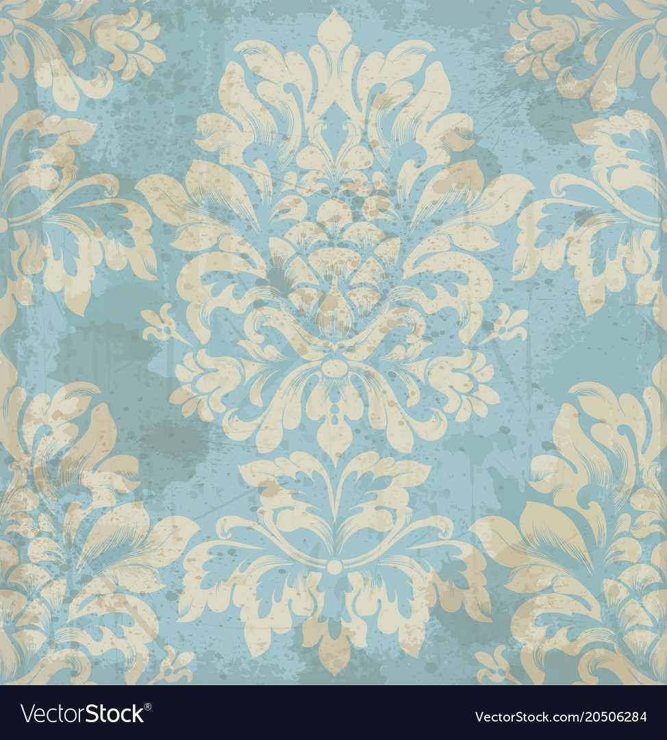 Damask pattern element classical luxury