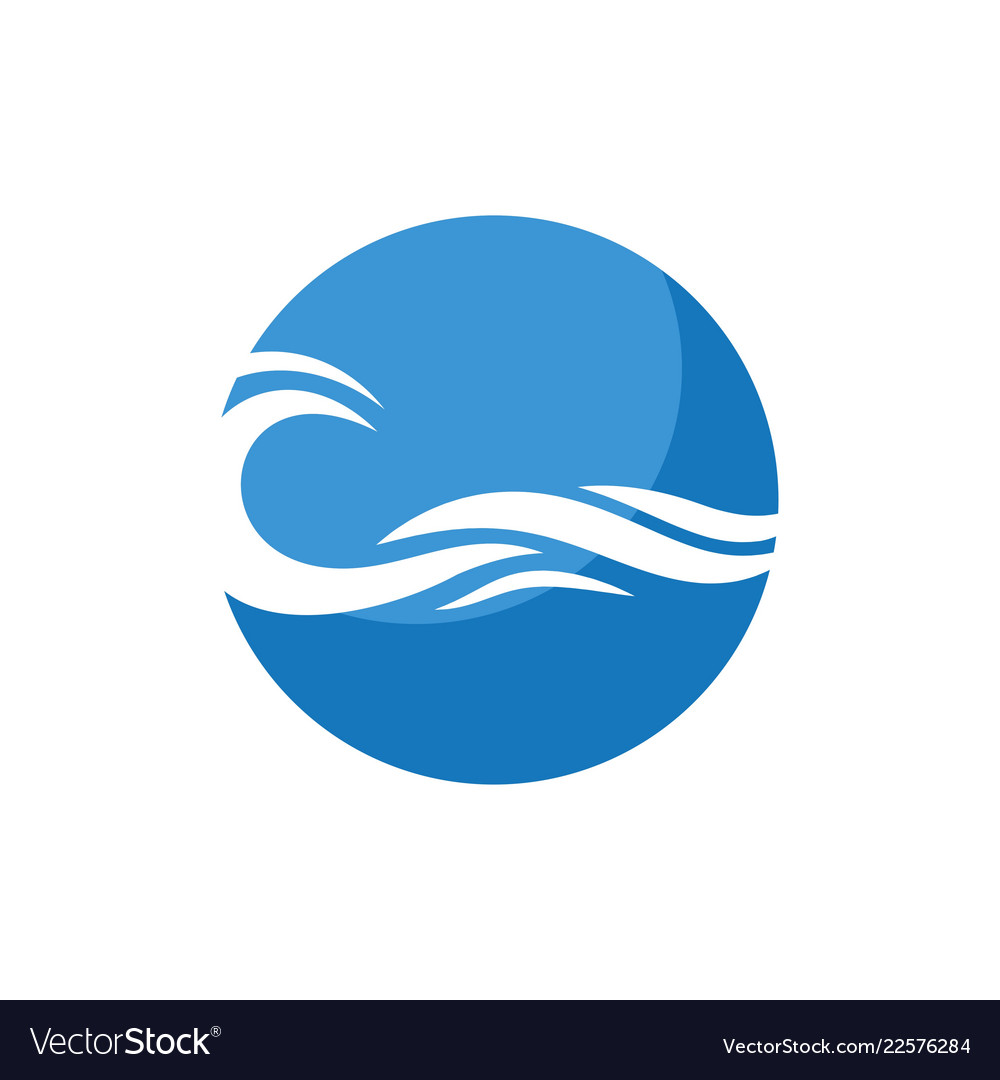 Sea wave logo