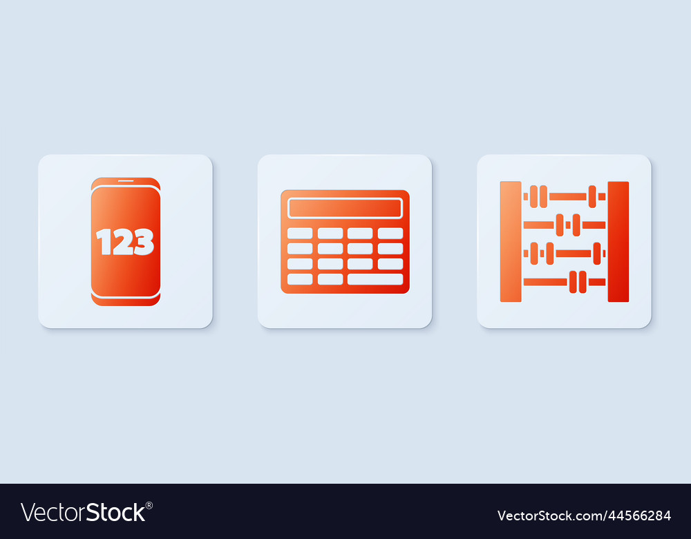 Set calculator mobile interface