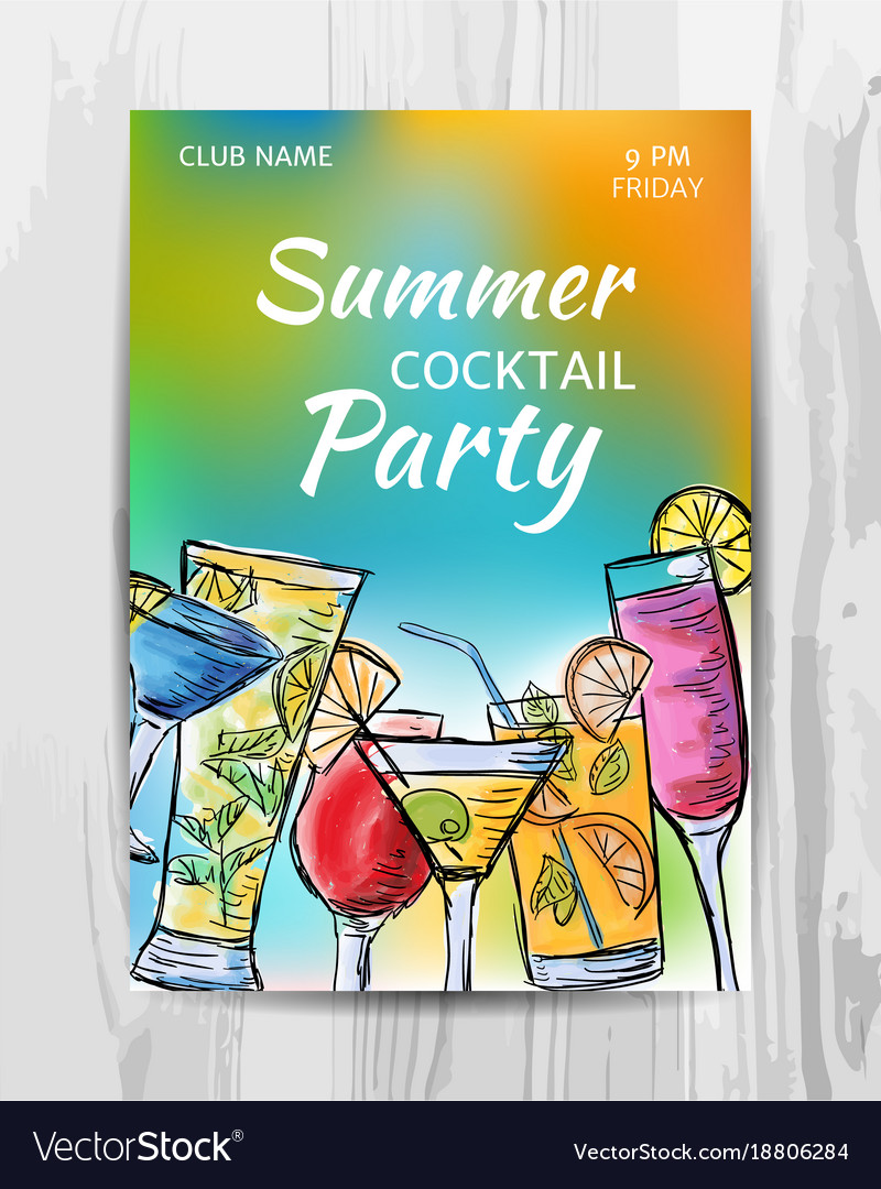 cocktail party invitation