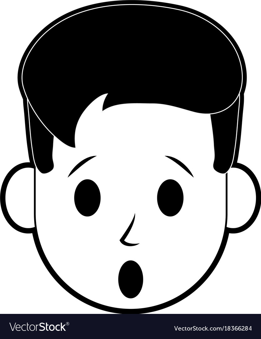 Surprised Man Icon