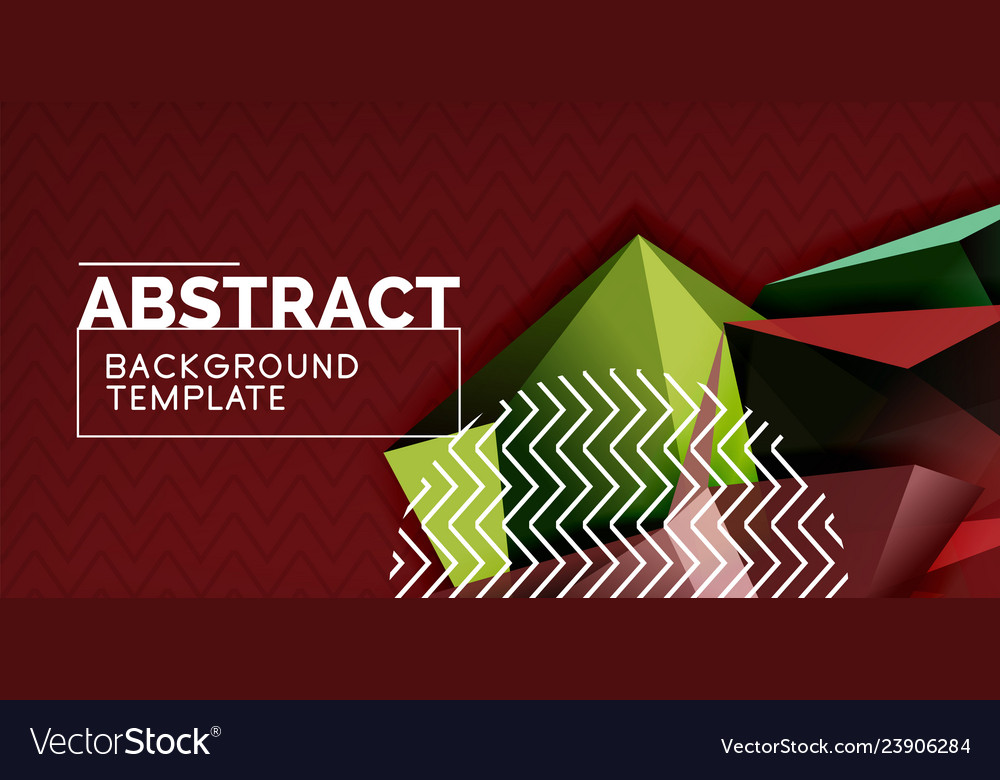 Triangular low poly background design