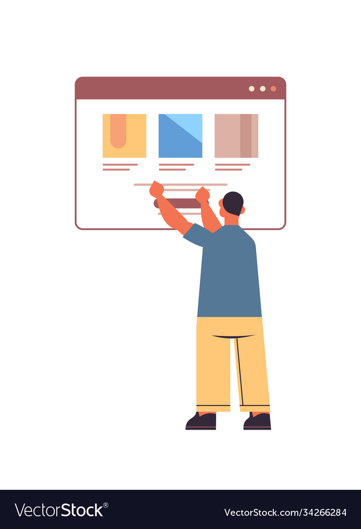 Web-Entwickler testen neue App Features Anwendung