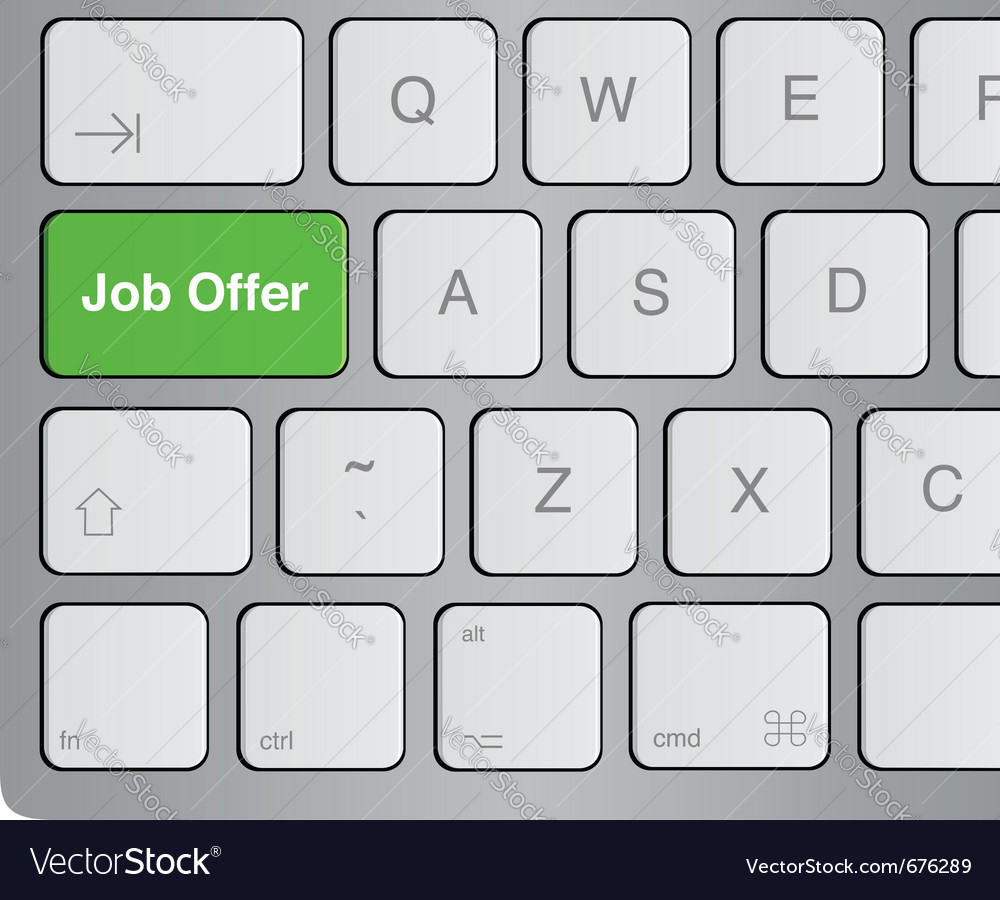 Keyboard Keys - Job Application