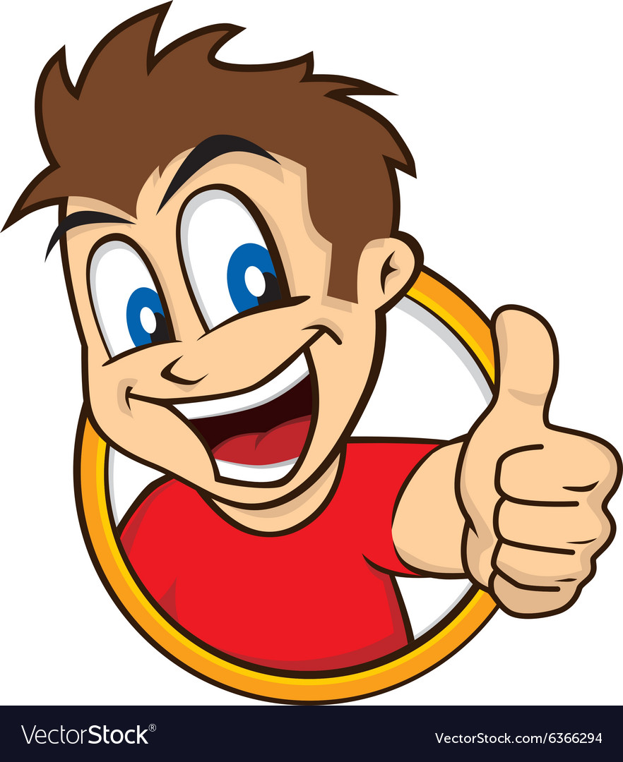 Cartoon Hand Thumbs Up Royalty Free Vector Image Images