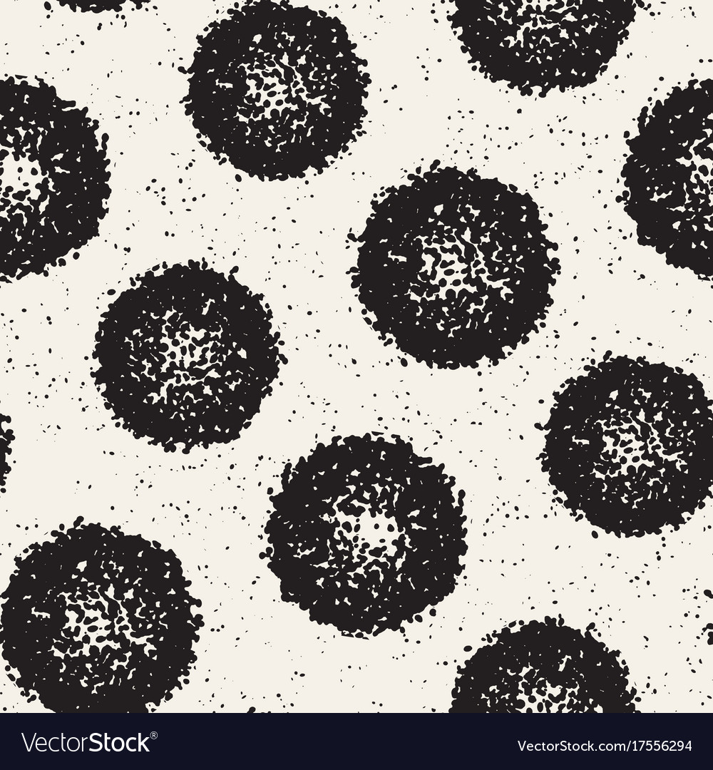 Grungy pattern with scattered circle shapes