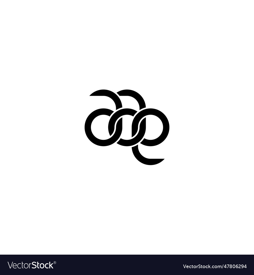 Letters aae monogram logo design