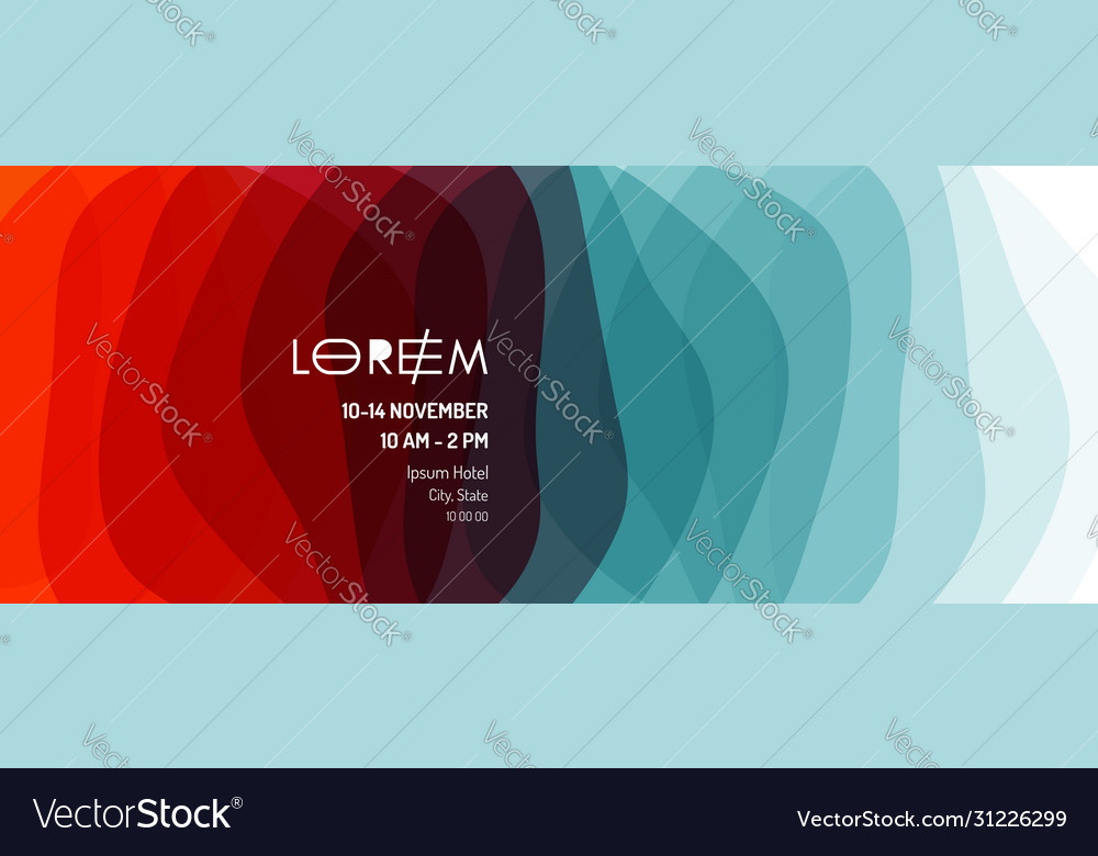 Abstract wavy background with dynamic effect vector image Abstract wavy background with dynamic effect