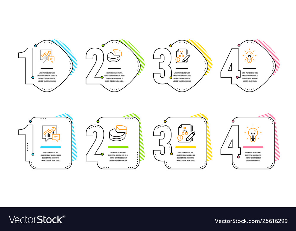 Pie Chart-Buchhaltung und Algorithmen-Symbole Set Vector Image Pie Chart-Buchhaltung und Algorithmen-Symbole Set