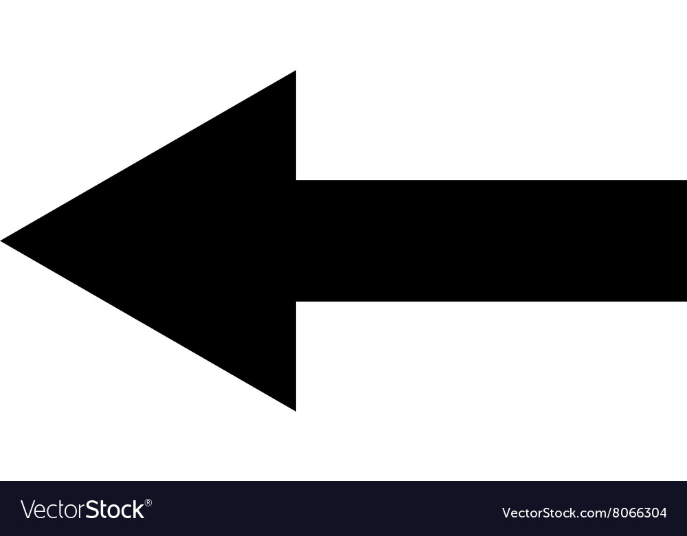 Black Left Arrow