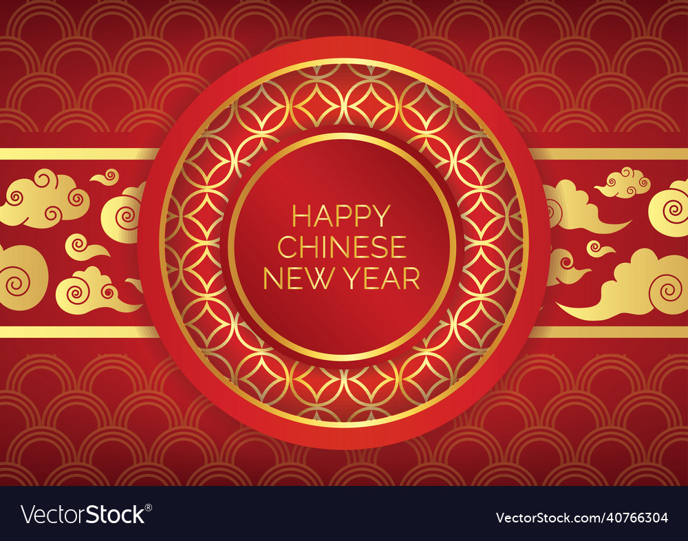 Chinese new year art work design