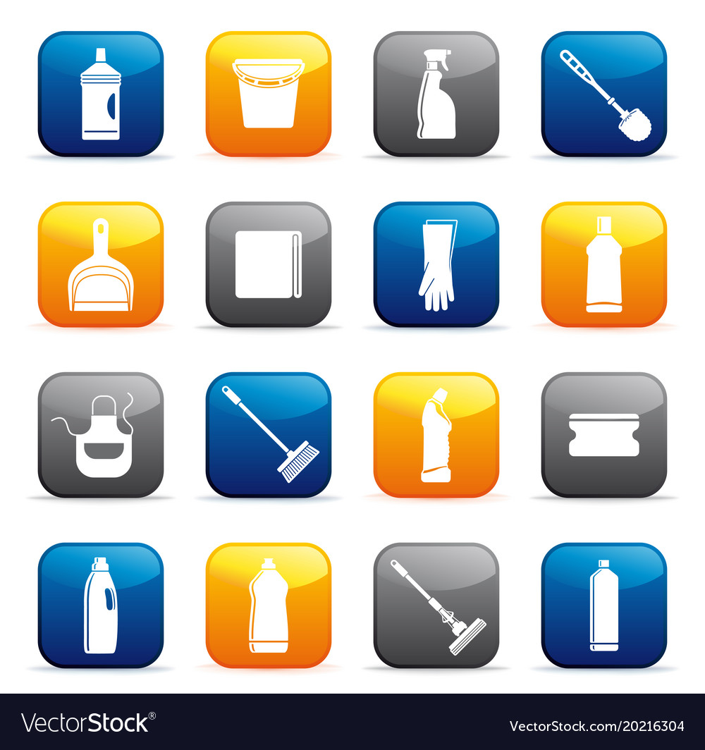 Cleaning buttons
